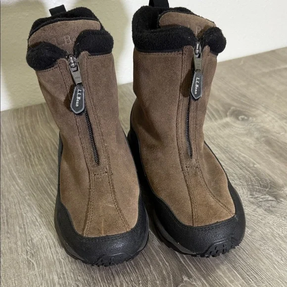 L.L. Bean Brown and Black Winter Boots - Picture 2 of 7